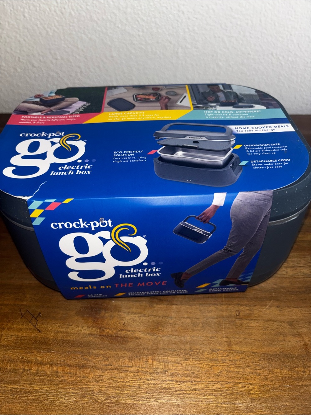 Crock-Pot Go Electric Lunch Box New